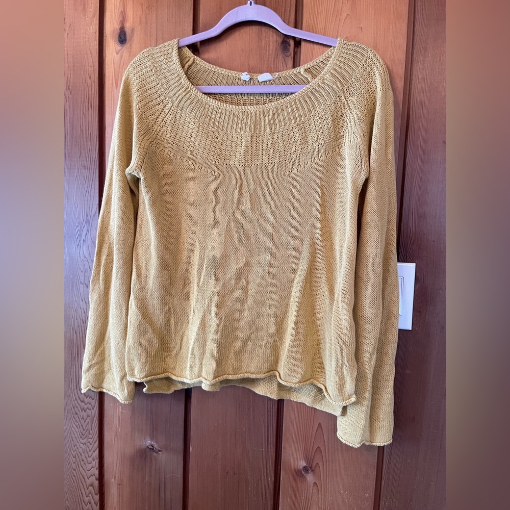 Moth Golden Crew Neck Sweater